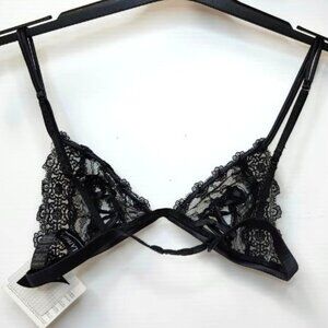 La Perla Women's Black Lingerie Lace Bralette Size 32B, 34B & 36B